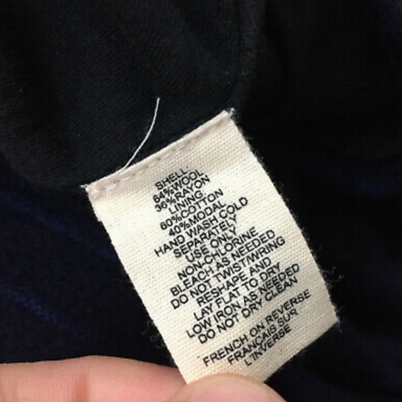 Moth Wool Blend Flutter Ruffle Sleeve Sweater Tie Front Bow Dress - Picture 9 of 11